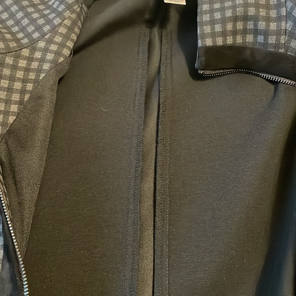 Joseph Ribkoff Black and Gray Checkered Blazer - Picture 15 of 15